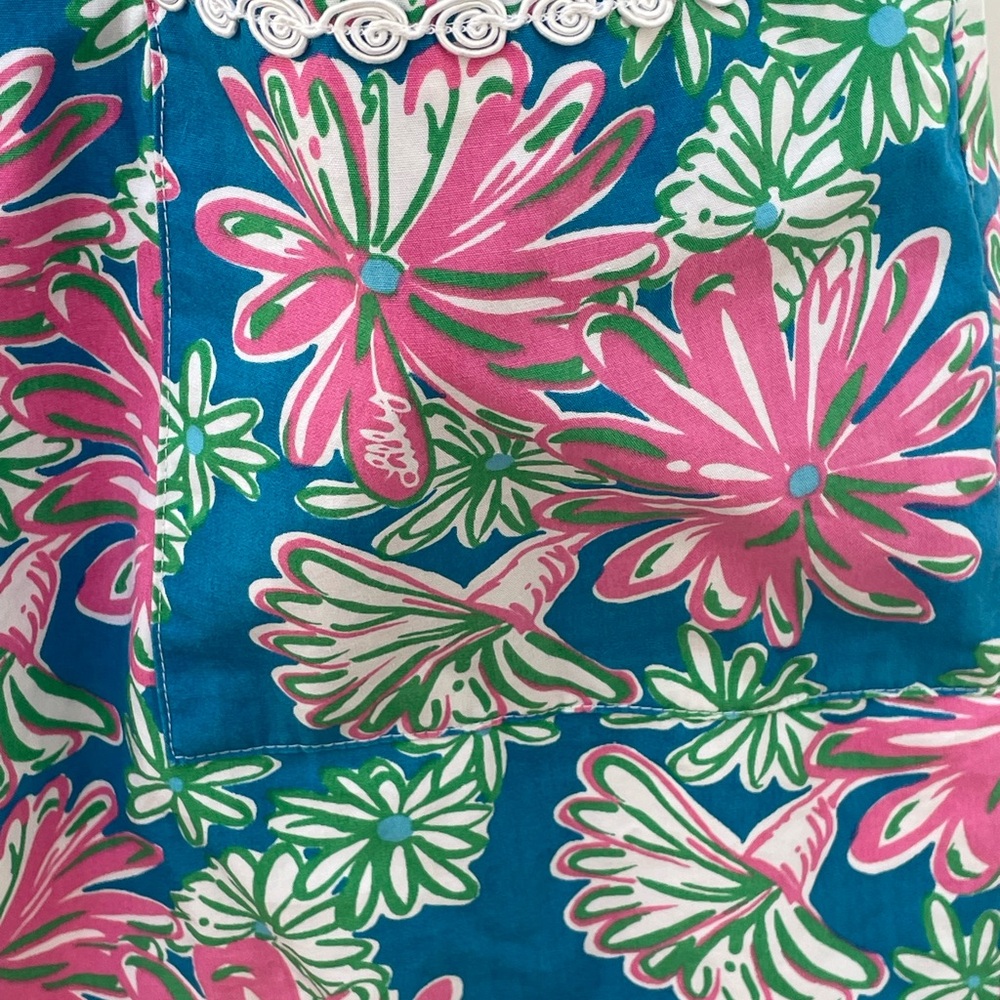 Lilly Pulitzer Shift White Label vintage 90’s dress size 10 - Picture 8 of 17